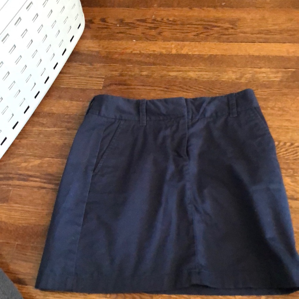 Navy skirt